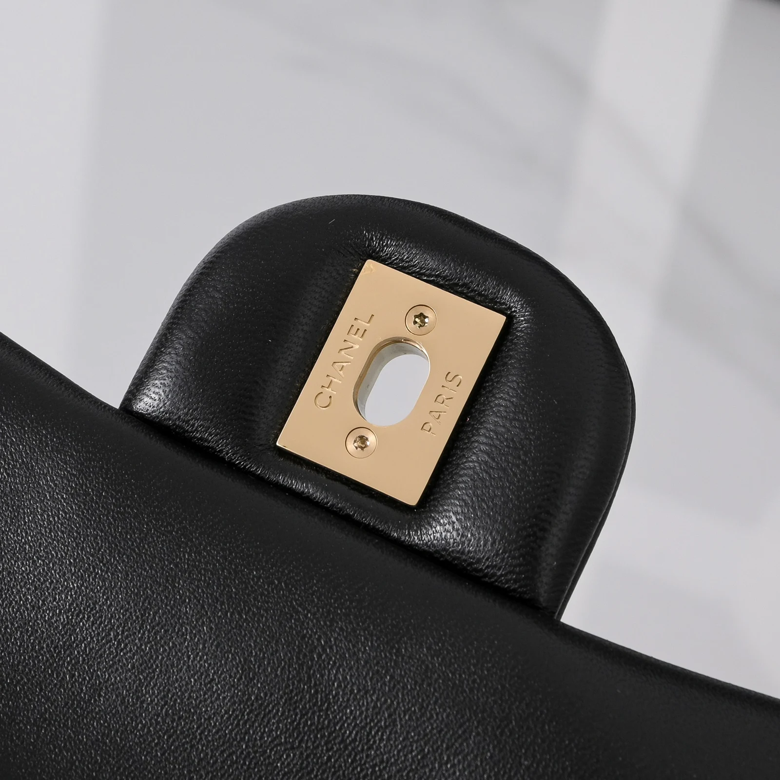 Mini Classic Handbag · Black Lambskin Black · Lambskin · Gold-Tone Metal