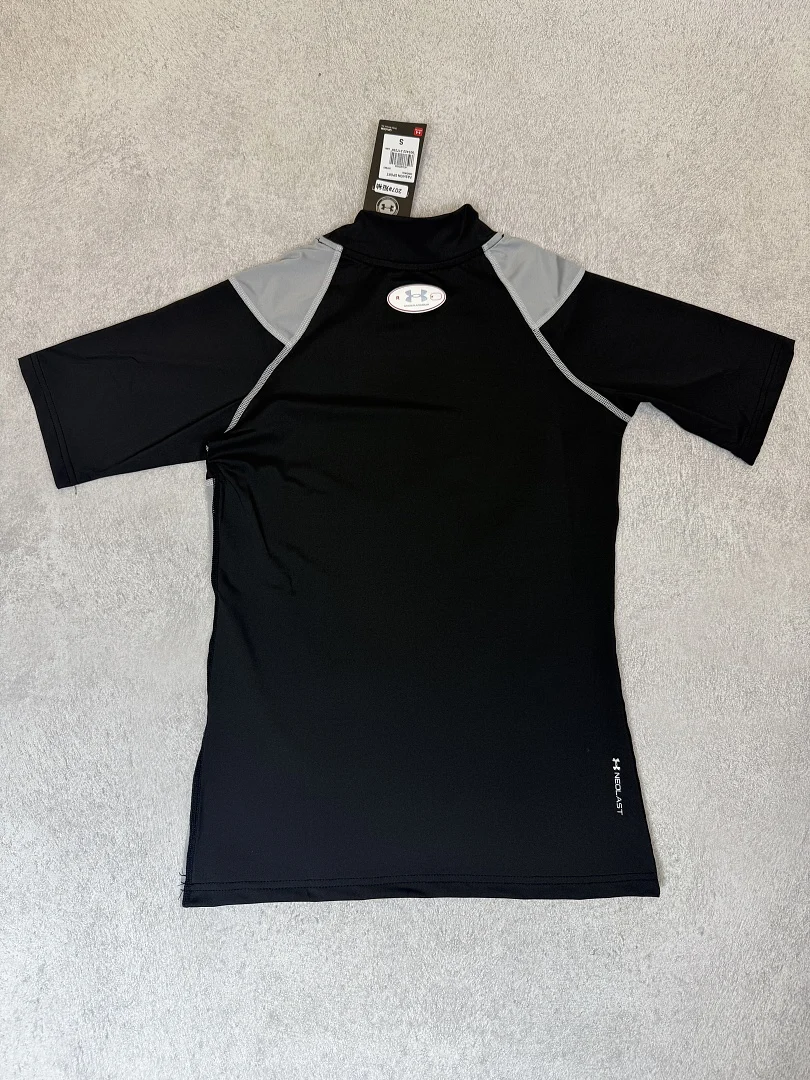 Black Short Sleeve Compression Shirt 207