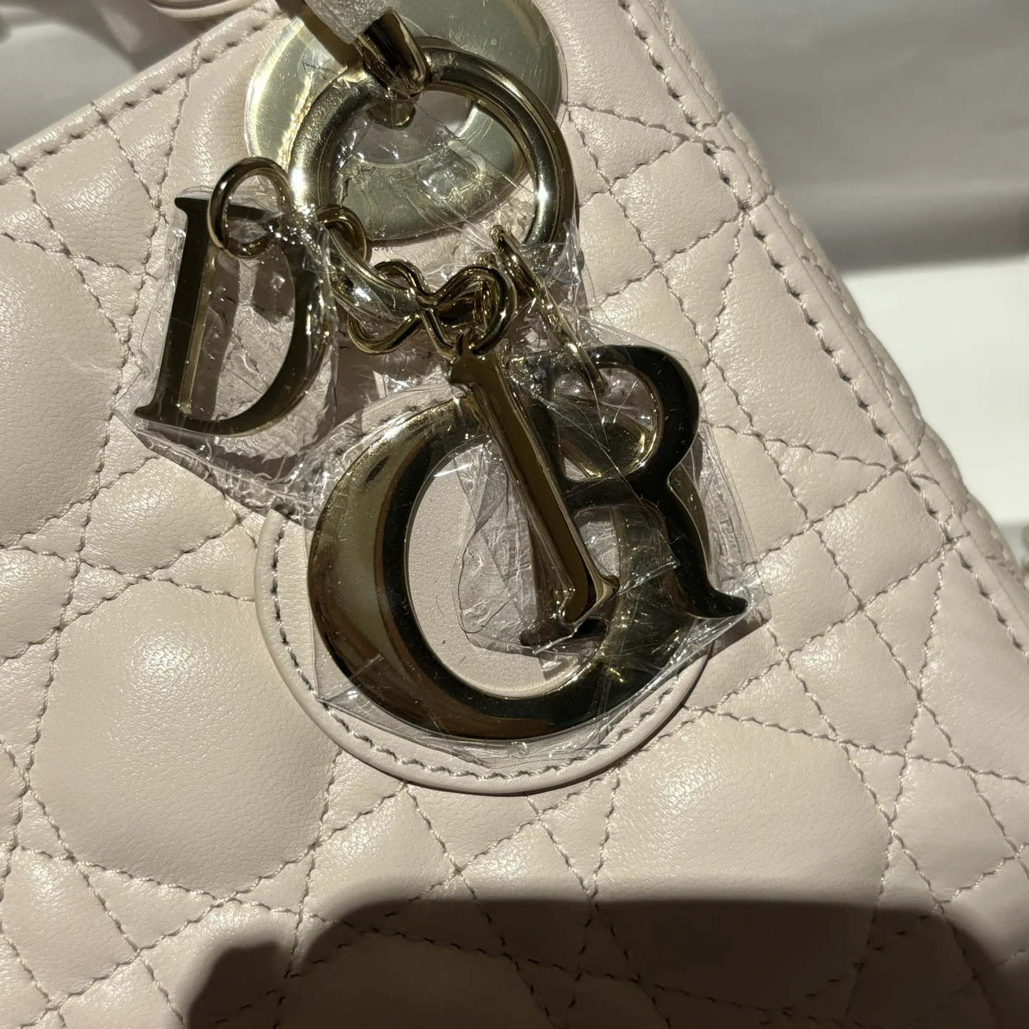 Mini Lady Dior Bag Blush Pink Cannage Lambskin · M0505ONGE_M09N
