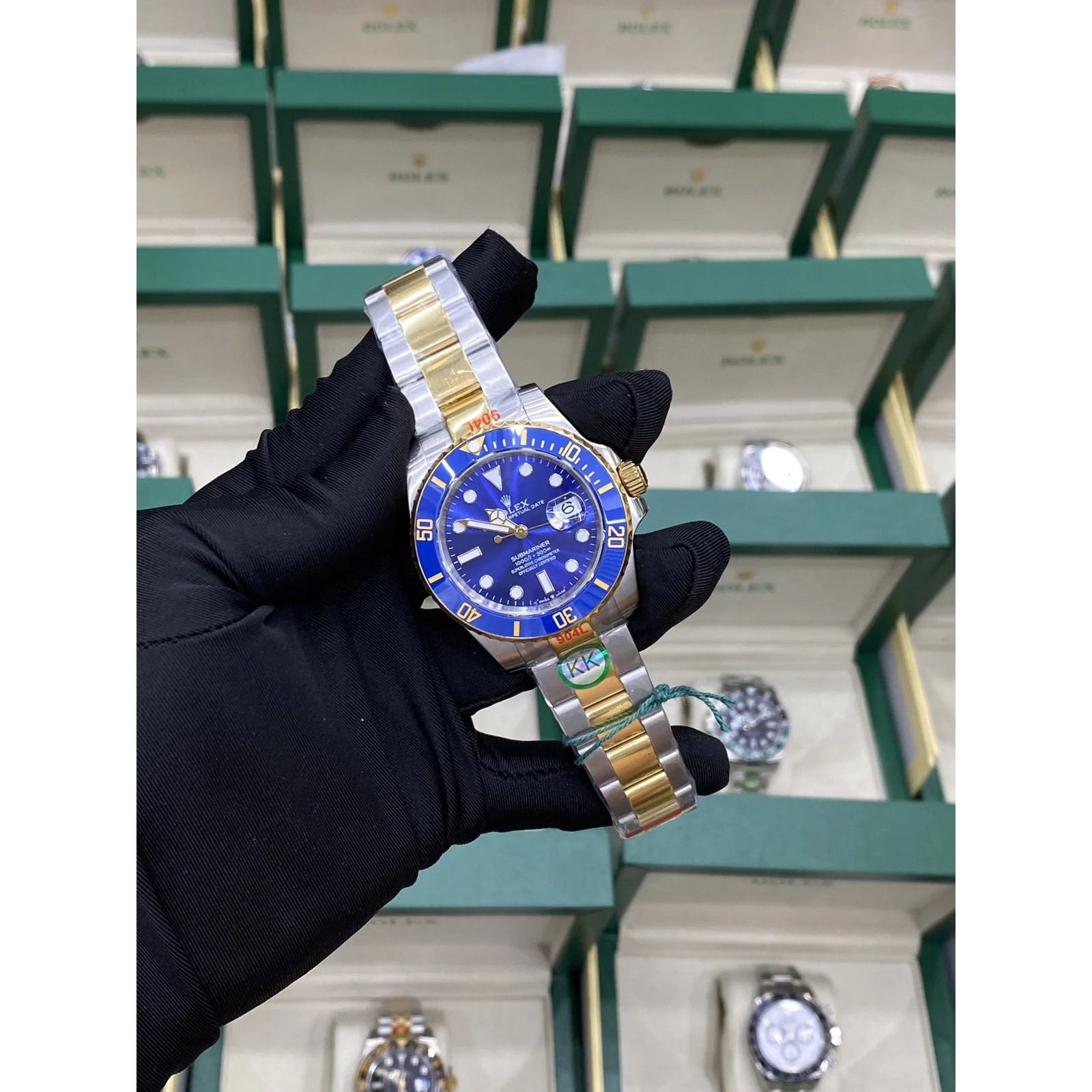 Rolex Submariner Date 126613LB Two-Tone Blue — photo 4