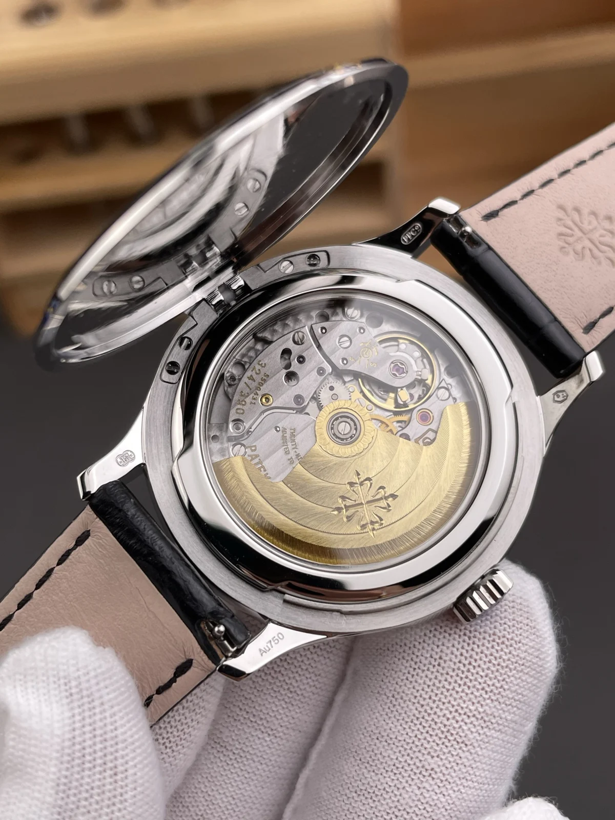 Patek Philippe Calatrava 5227G-010 Black Dial Watch — image 5