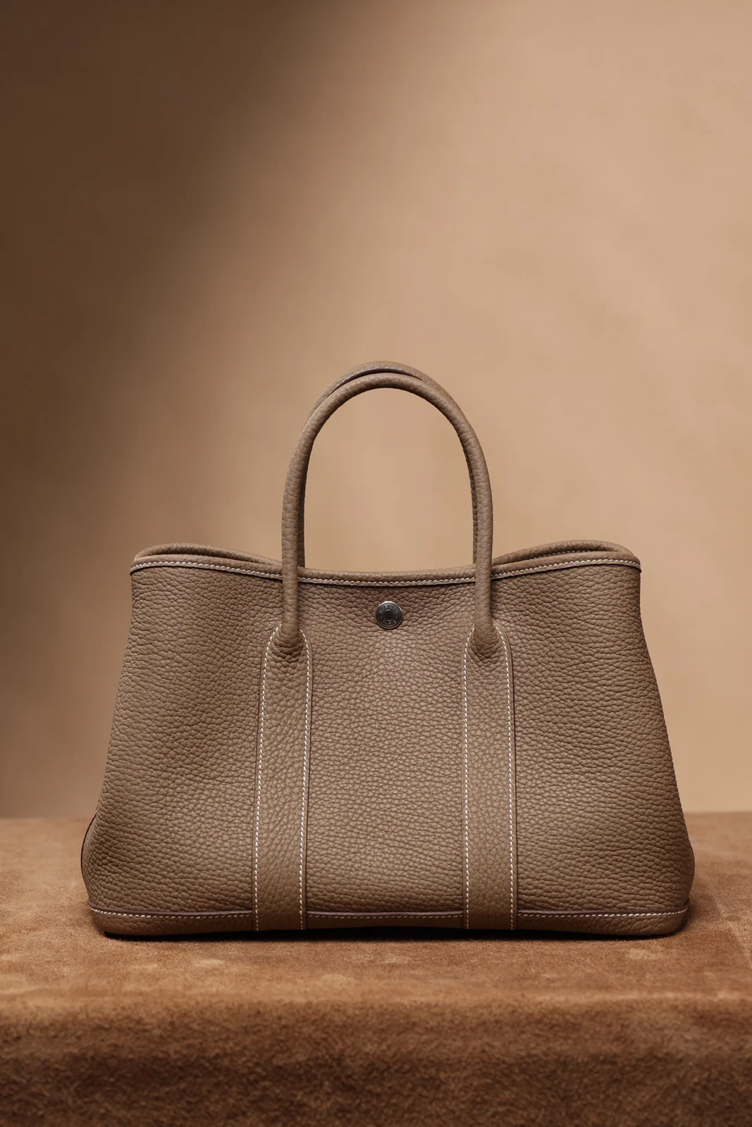 Hermès Garden Party 30 Bag Étoupe