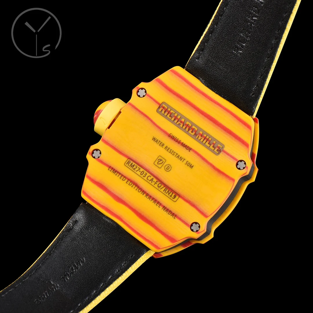 Richard Mille RM 27-03 — Red / Yellow case / Yellow strap — image 7