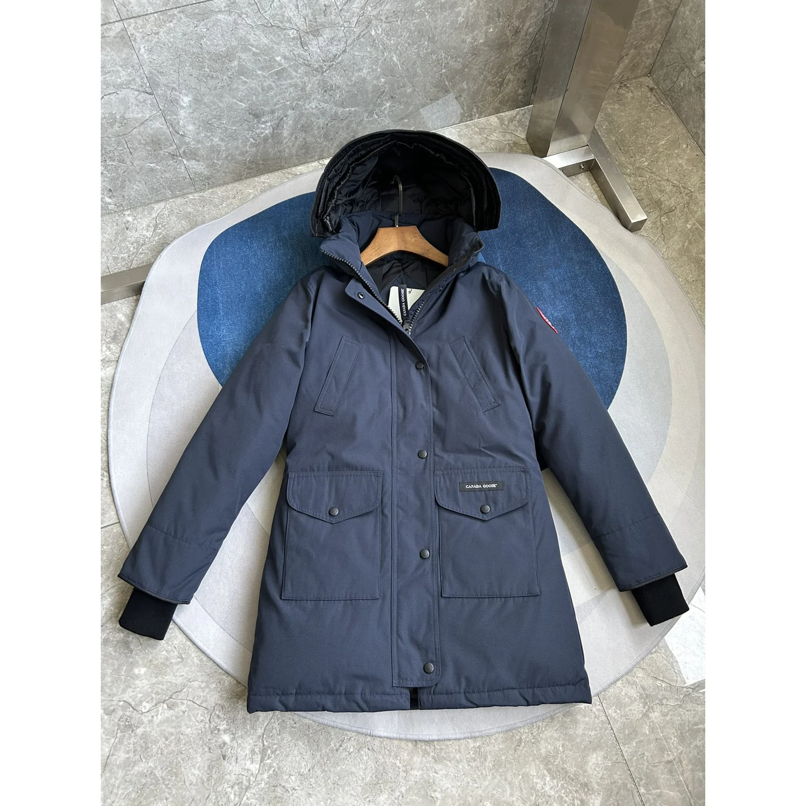Canada Goose Trillium Parka Atlantic Navy / Classic Disc · 6660W-9063