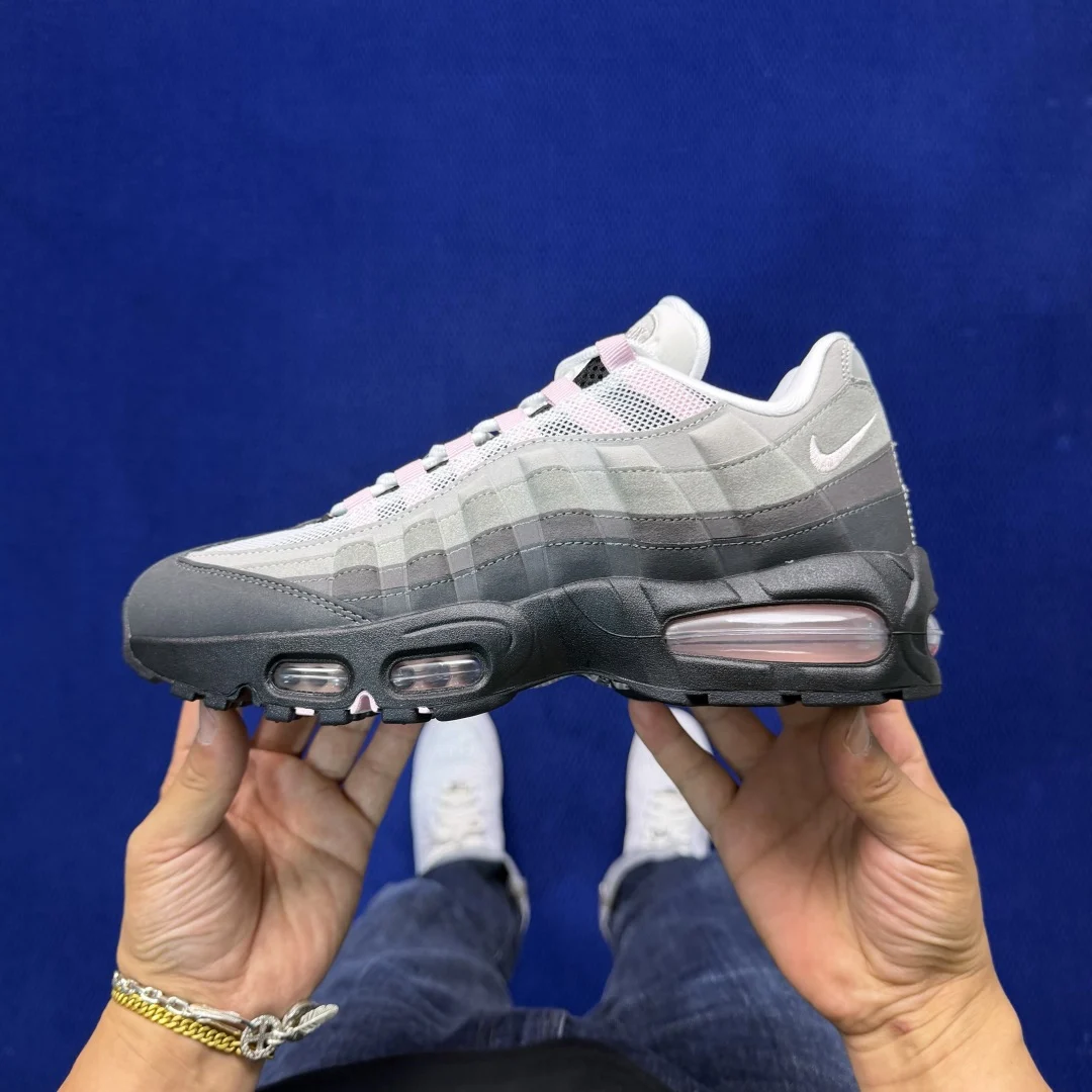 Nike Air Max 95 Big Bubble Black / White / Reflect Silver / Pink Foam · HJ5996-001