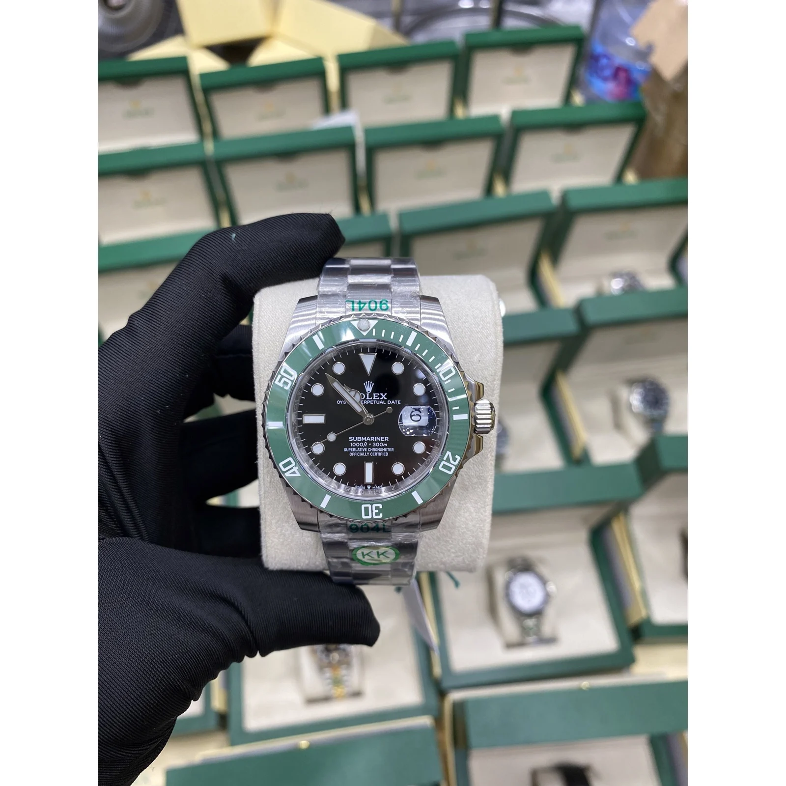 Rolex Submariner Date 126610LV Green Bezel — photo 1
