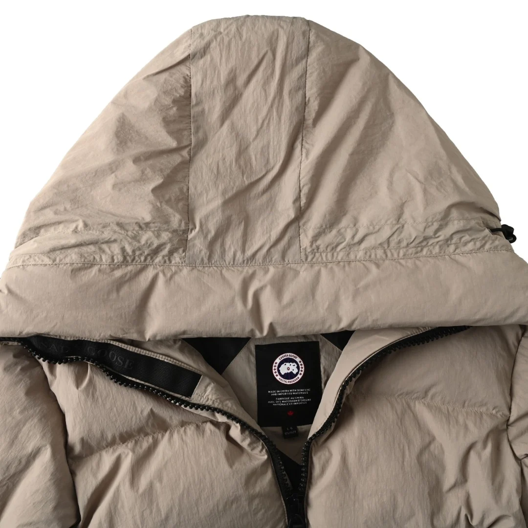 Canada Goose Men's Crofton EnduraLuxe Puffer Limestone / Black Disc · 2282MB-9432