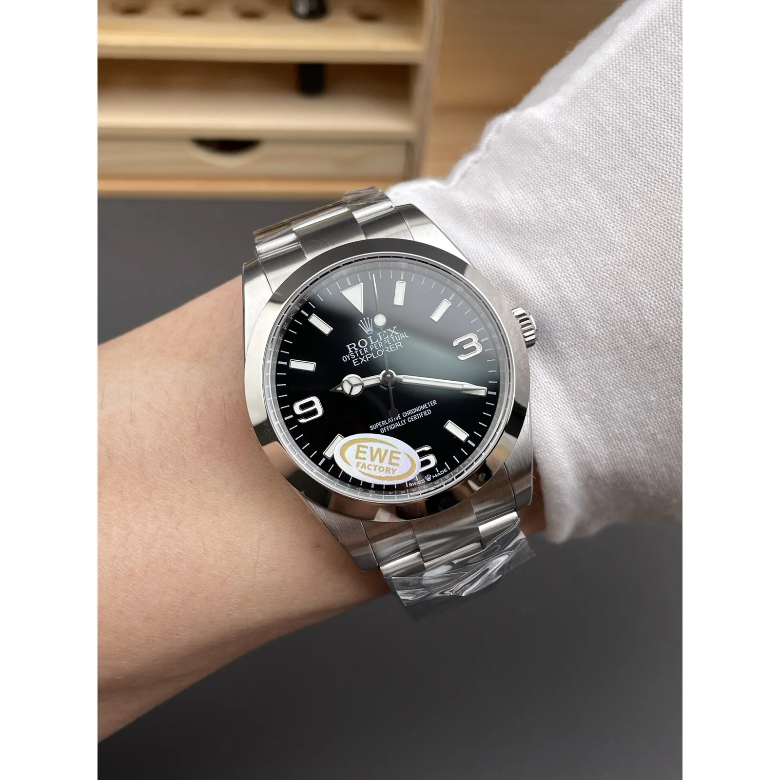 Rolex Explorer 40 224270 Black Dial — photo 8