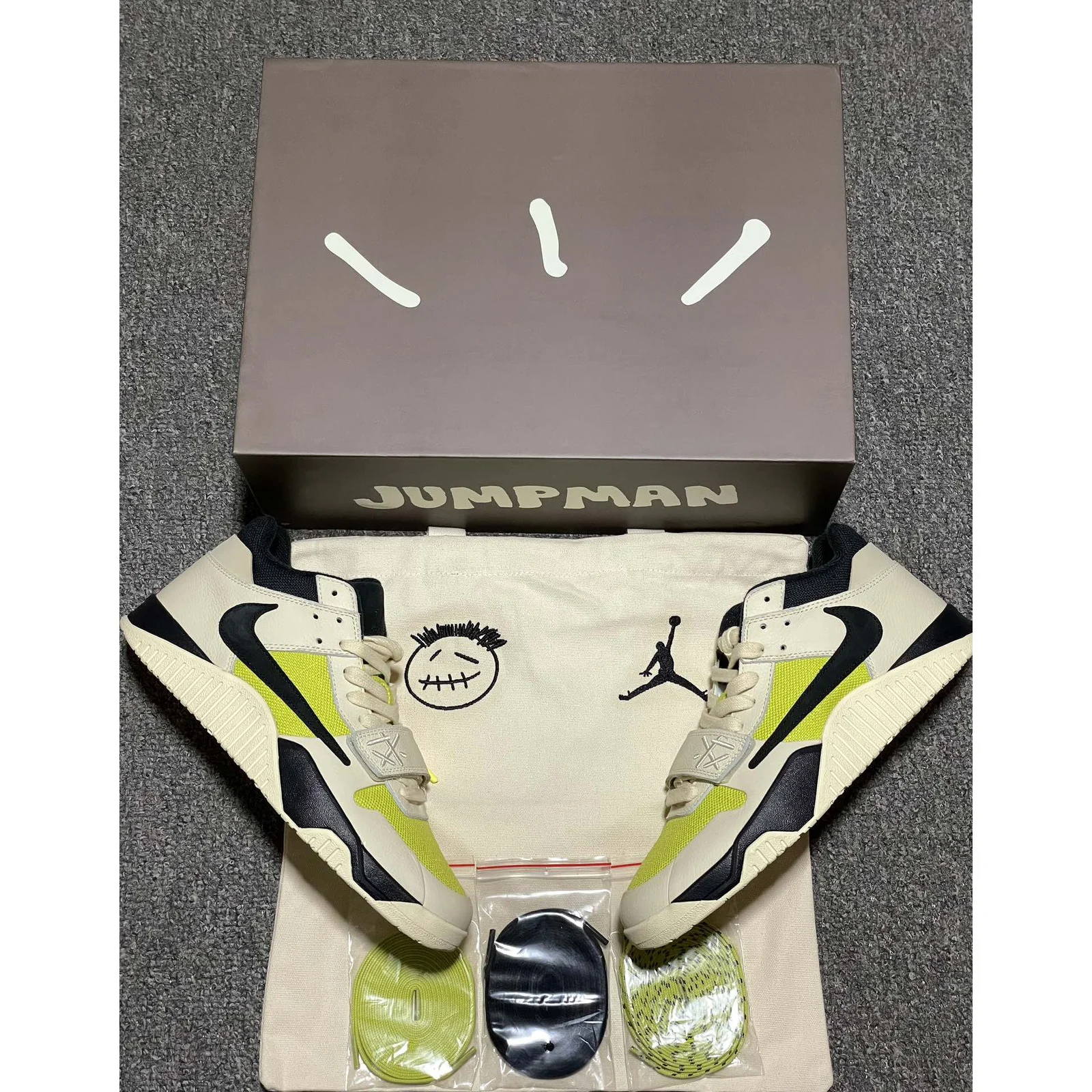 Jordan Jumpman Jack TR x Travis Scott Bright Cactus · FZ8117-102