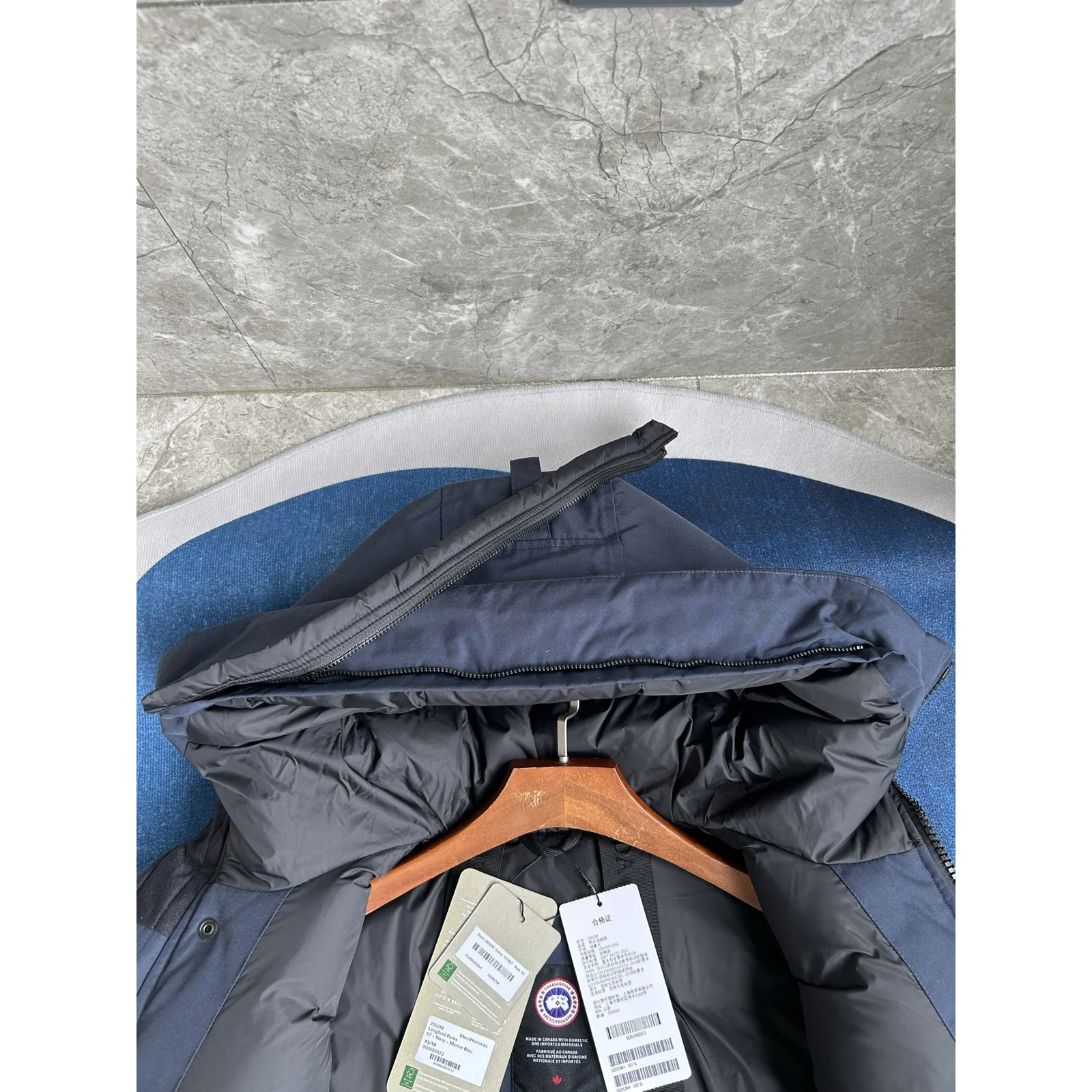 Canada Goose Langford Parka Atlantic Navy / Classic Disc · 2052M-9063
