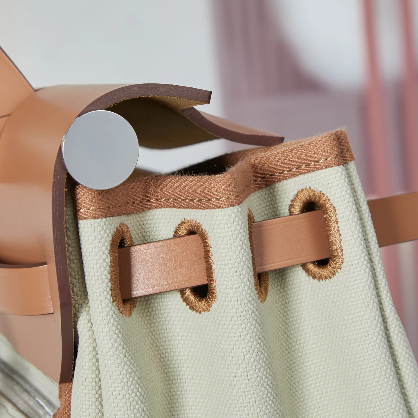 Hermès Herbag Zip 31 Bag Béton / Naturel Sable