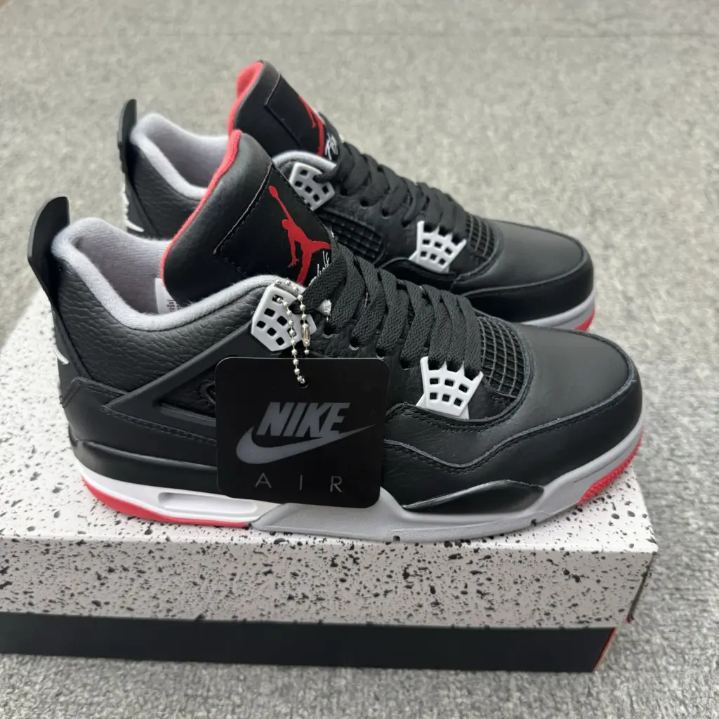 Air Jordan 4 Bred Reimagined