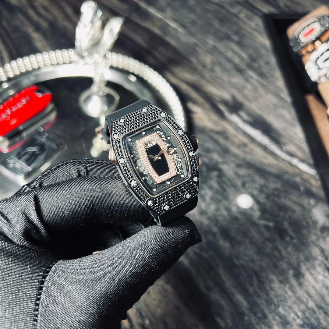Richard Mille RM 037 — Dark case / Black strap — image 1
