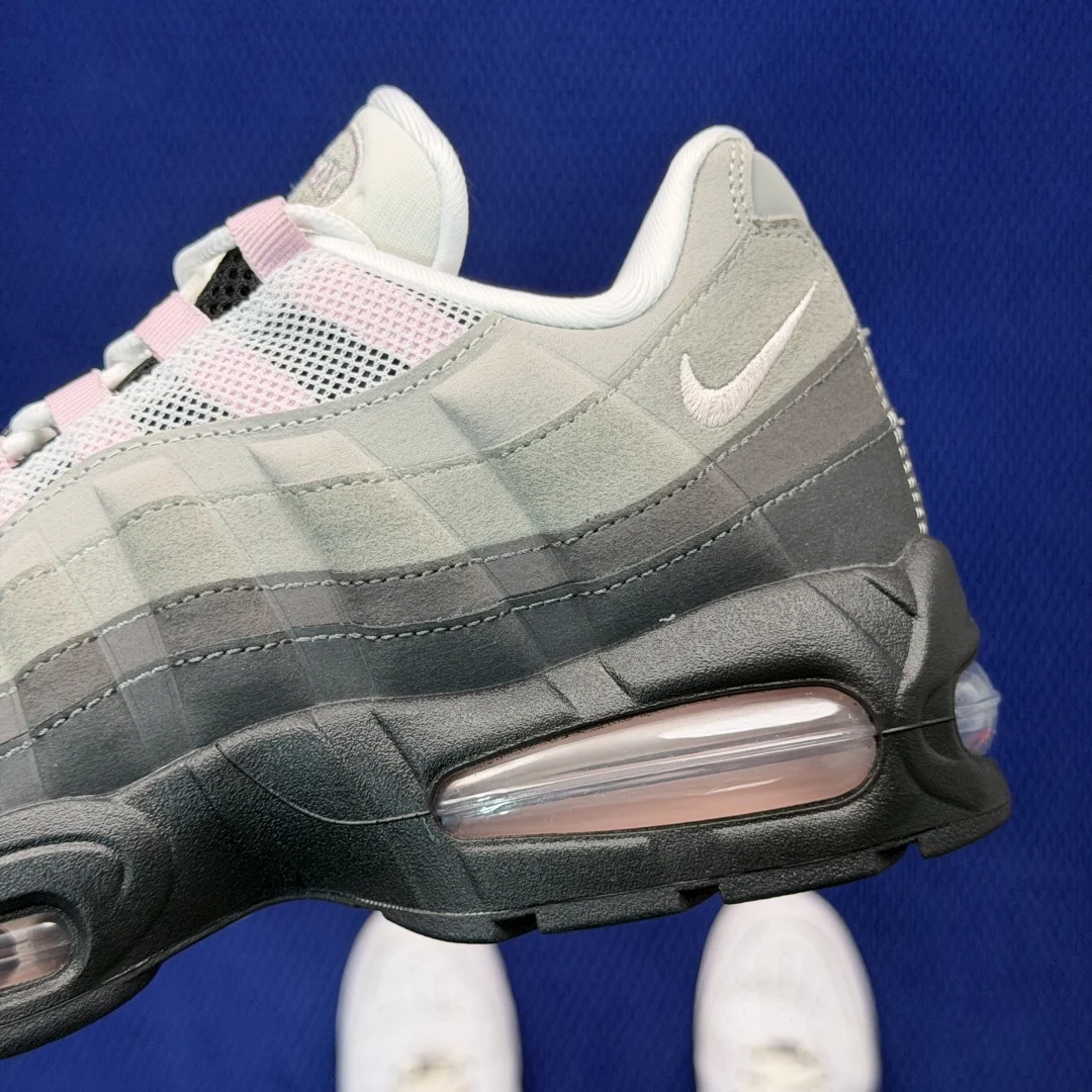 Nike Air Max 95 Big Bubble Black / White / Reflect Silver / Pink Foam · HJ5996-001