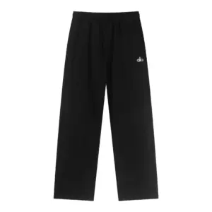 Alo Accolade Straight Leg Sweatpant Black · U5012RG