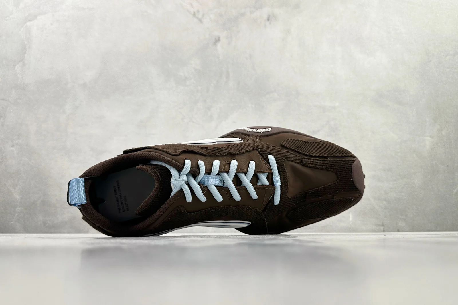 Balenciaga Monday Ultra Sneaker Brown / White / Light Blue / Beige · 853505WMNDI2994