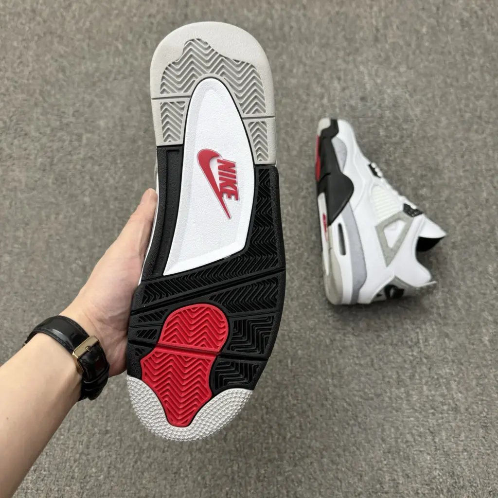 Air Jordan 4 White Cement