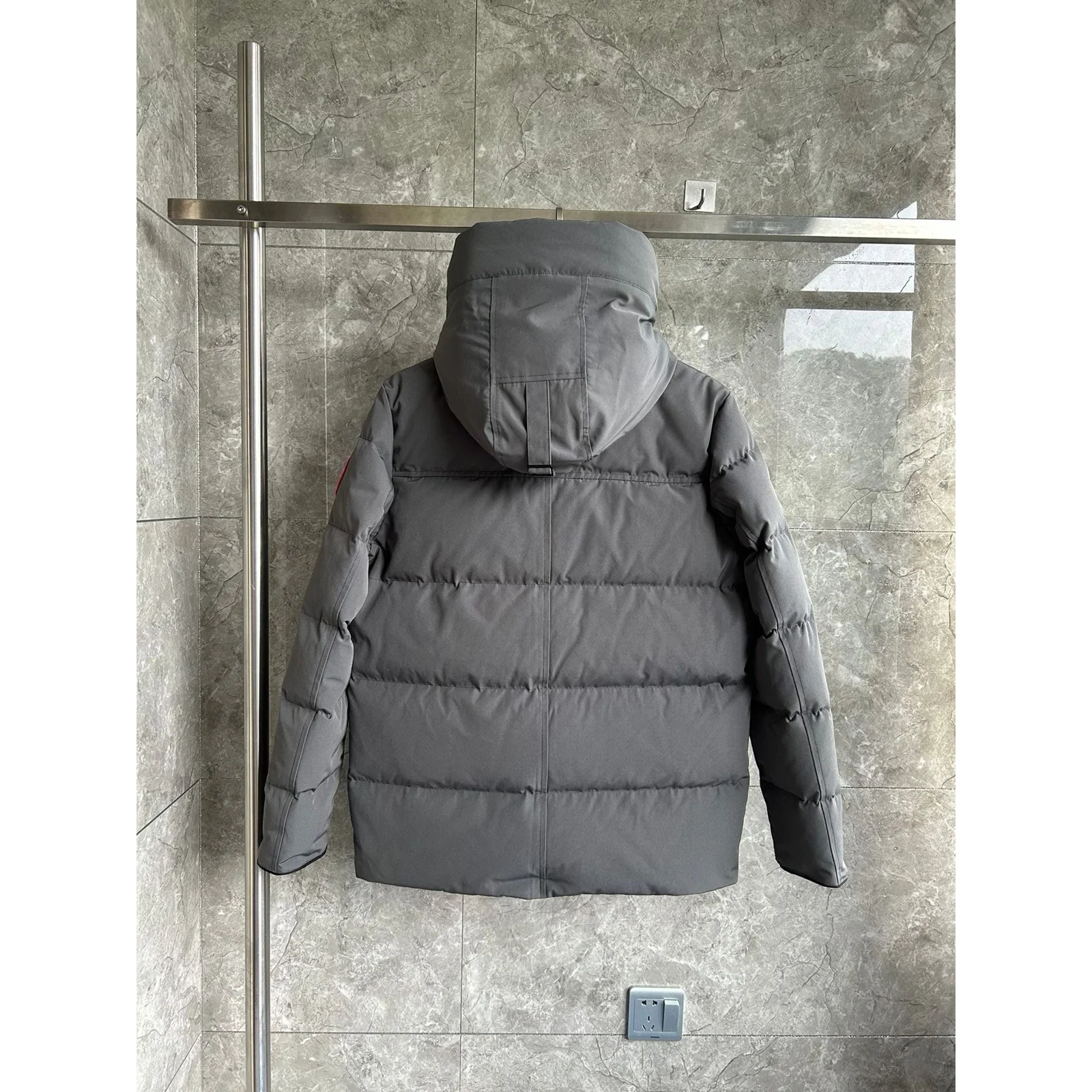 Canada Goose Wyndham Parka Granite Grey / Classic Disc · 2048M-9431