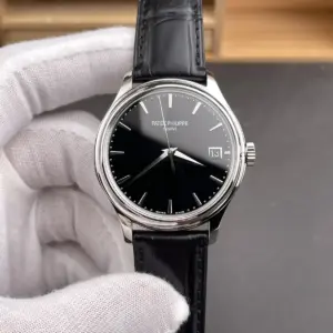 Patek Philippe Calatrava 5227G-010 Black Dial Watch — image 1