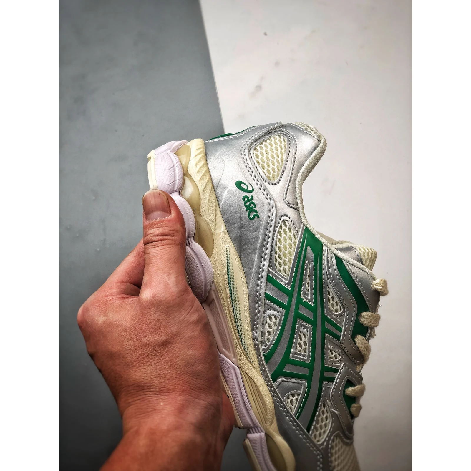 ASICS GEL-NYC Birch / Pure Silver · 1201A971-200
