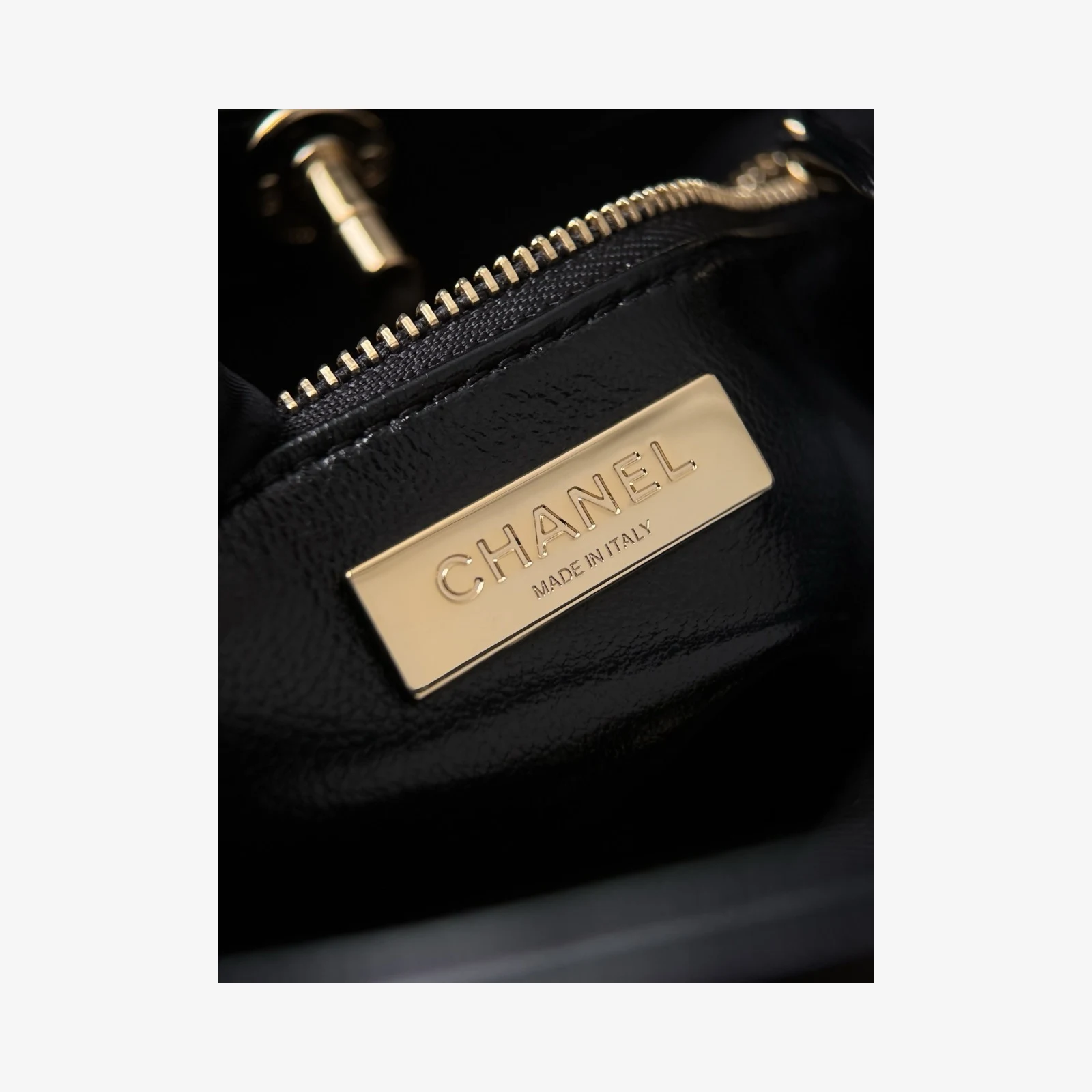 Chanel 31 Mini Shopping Bag AS4133 · Light Beige & Black Light Beige & Black · Lambskin · Gold-Tone Metal