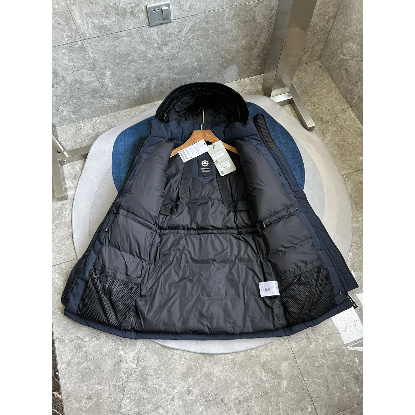 Canada Goose Trillium Parka Atlantic Navy / Classic Disc · 6660W-9063
