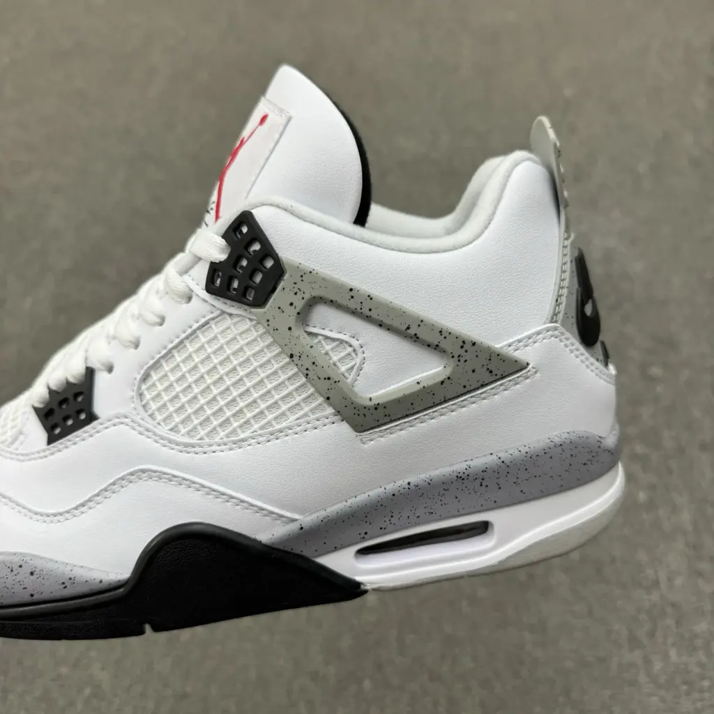 Air Jordan 4 White Cement