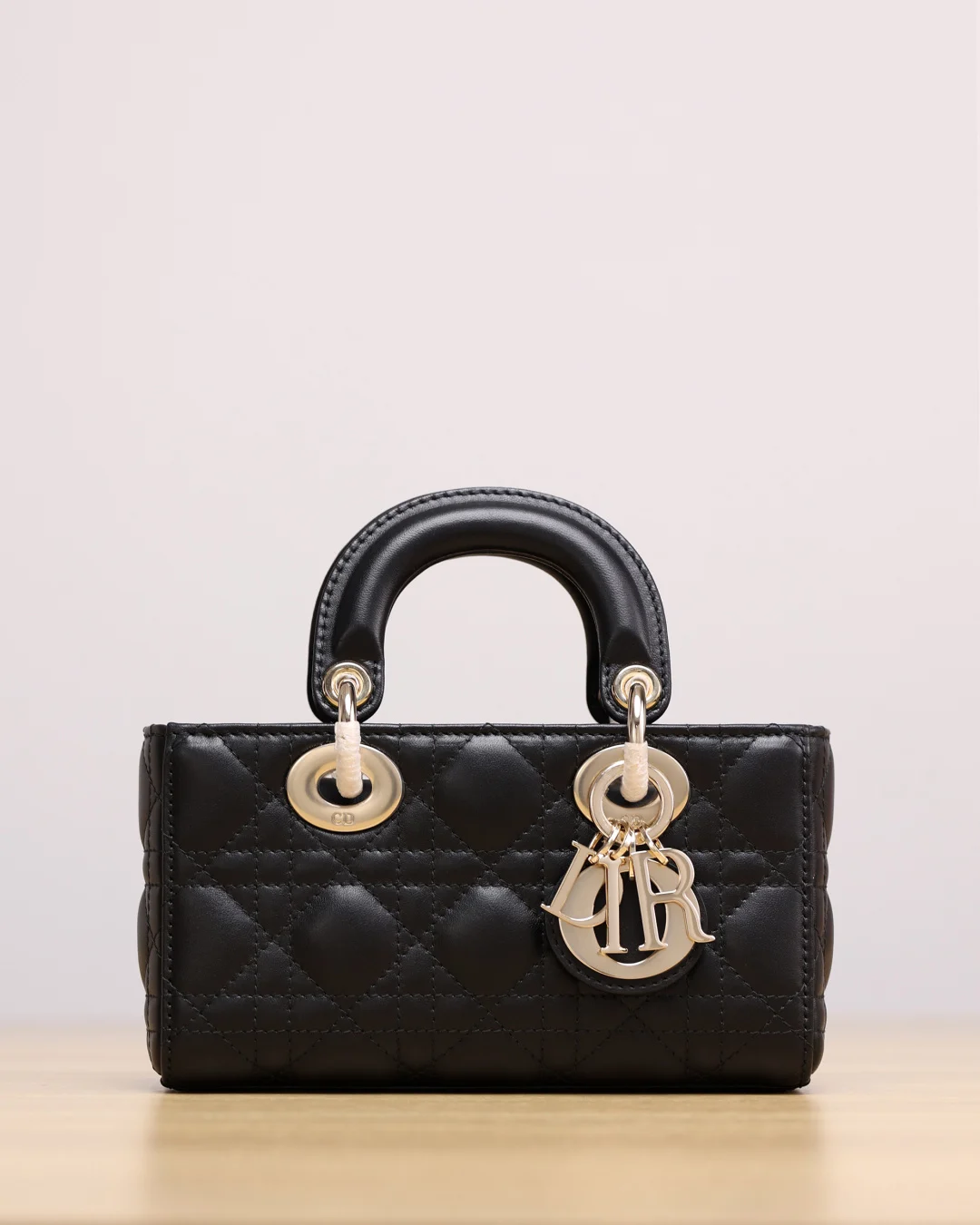Mini Lady D-Joy Bag Black Cannage Lambskin · M0636ONGE_M900