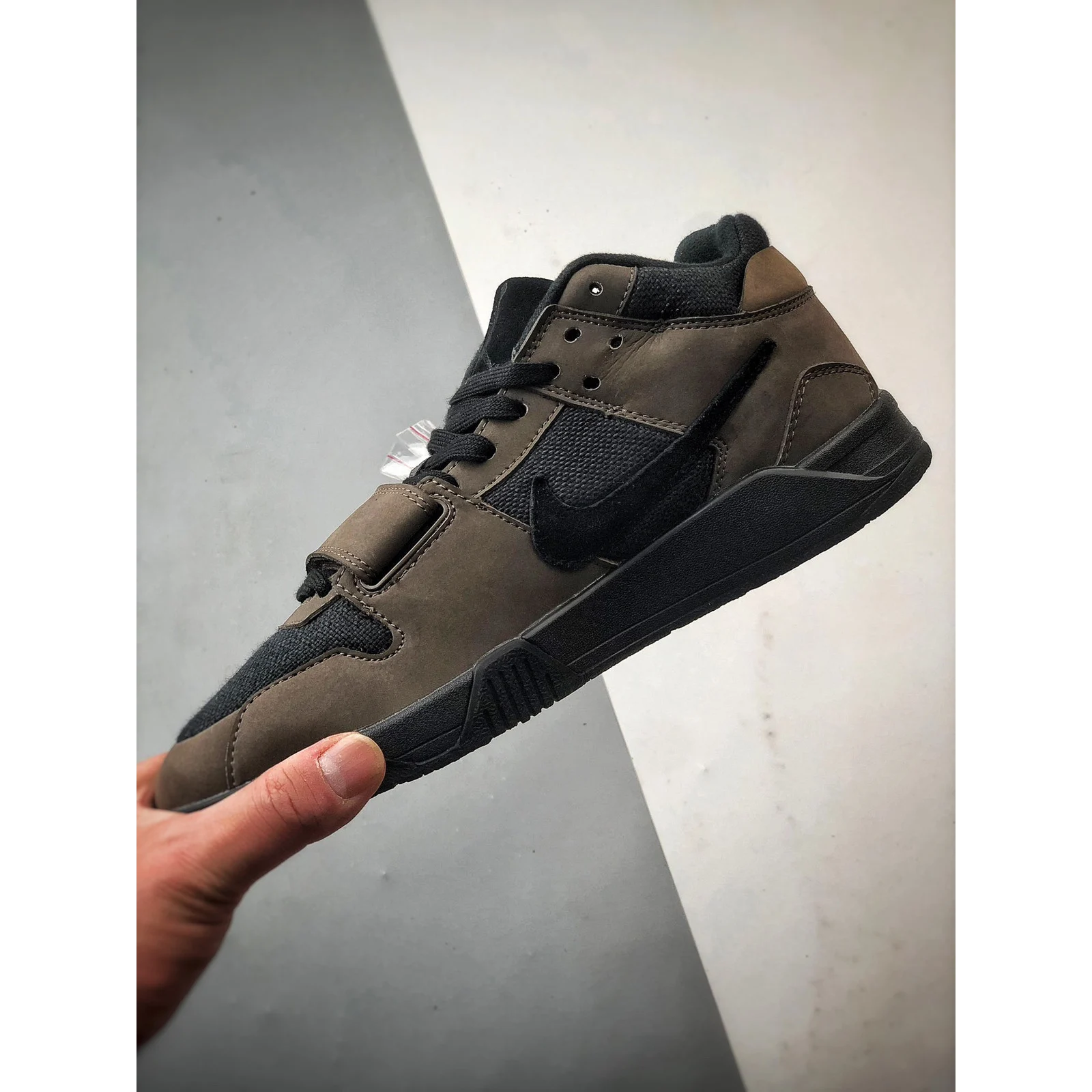 Jordan Jumpman Jack TR x Travis Scott Black and Dark Mocha · FZ8117-204