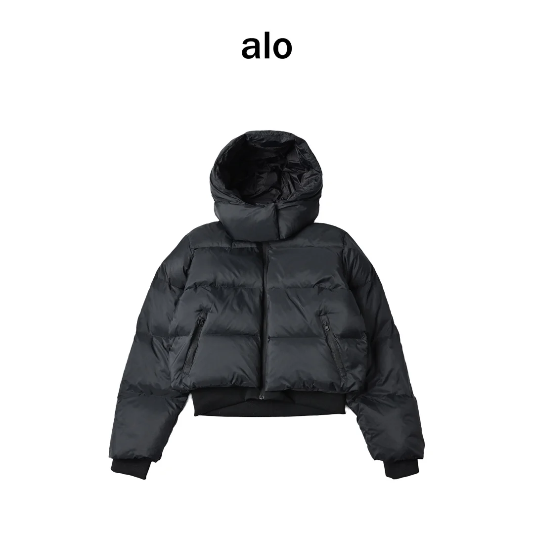 Alo Foxy Puffer Jacket Black · W4664R