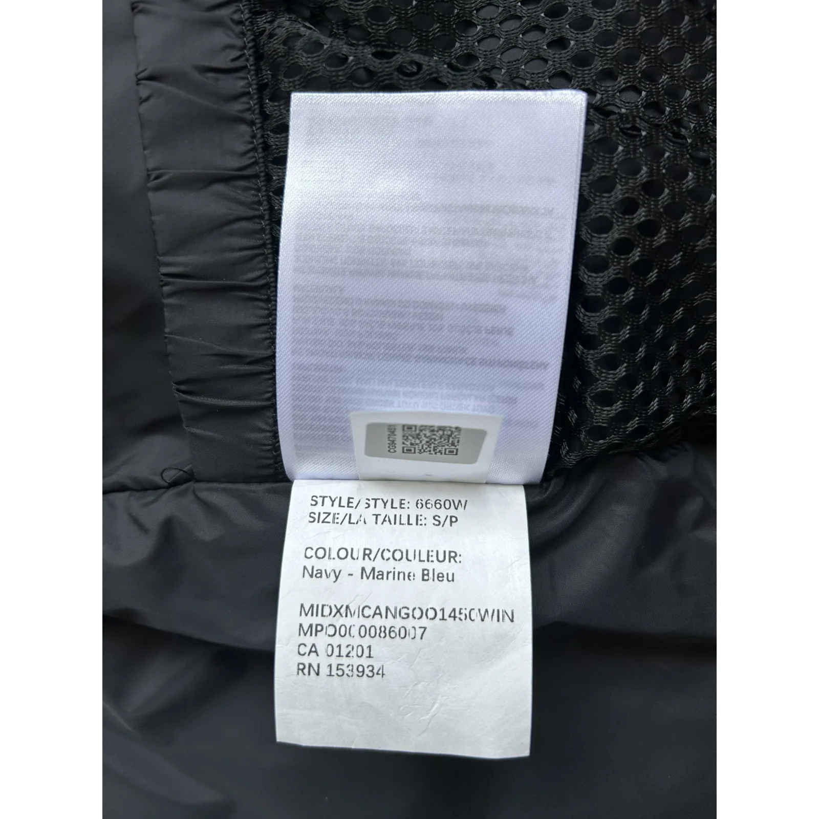 Canada Goose Trillium Parka Atlantic Navy / Classic Disc · 6660W-9063