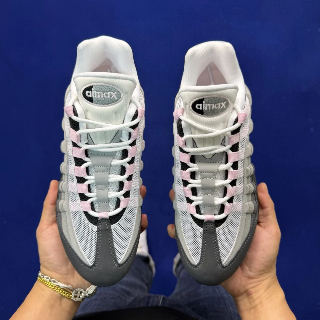 Nike Air Max 95 Big Bubble Black / White / Reflect Silver / Pink Foam · HJ5996-001