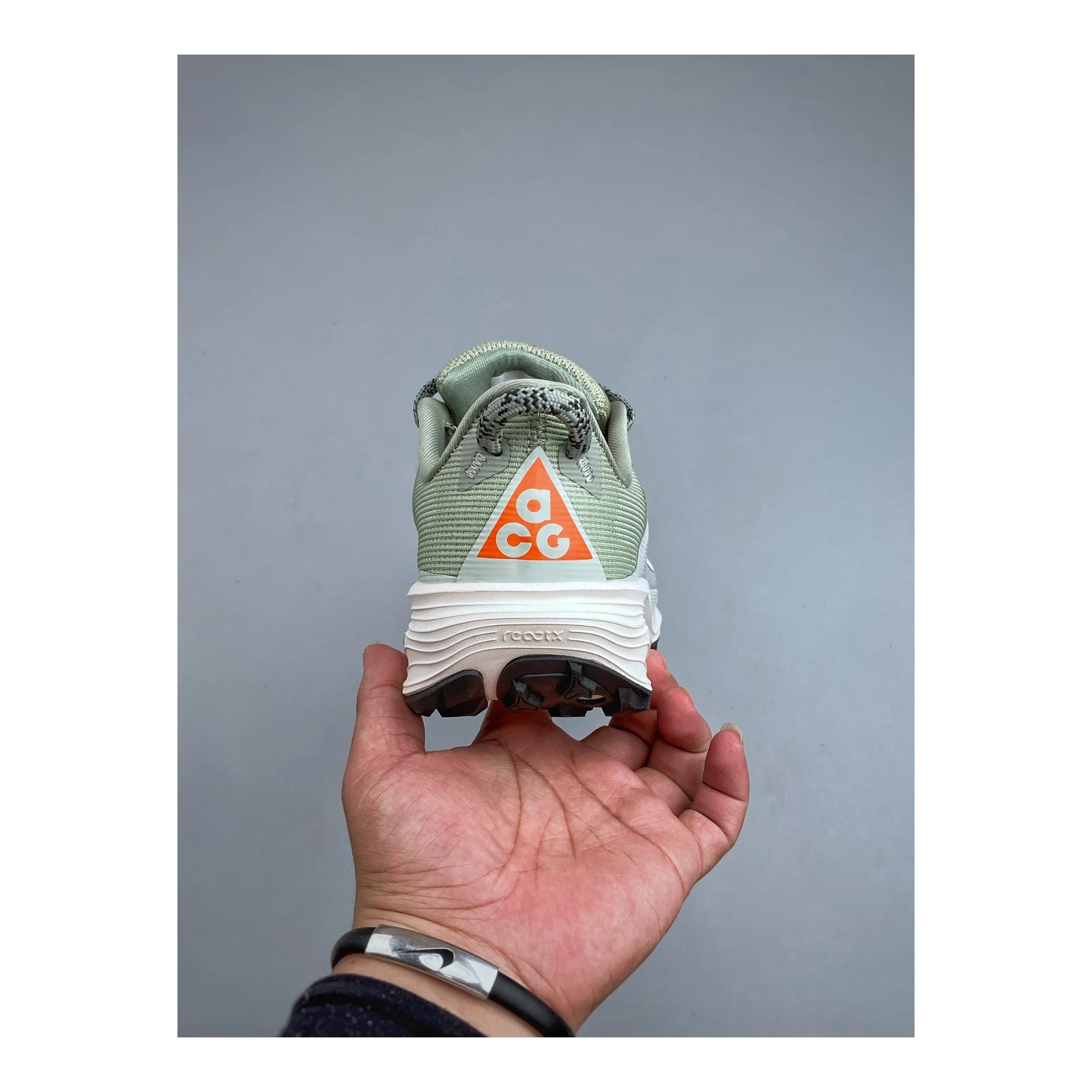 Nike ACG Pegasus Trail Jade Horizon / Light Silver / Safety Orange / Phantom · HV8116-310