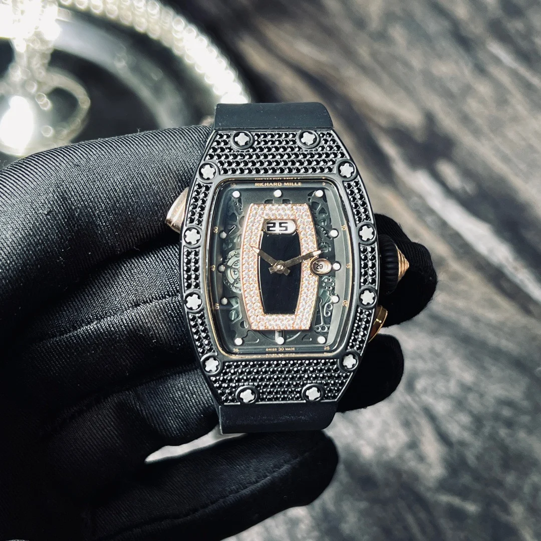 Richard Mille RM 037 — Dark case / Black strap — image 4