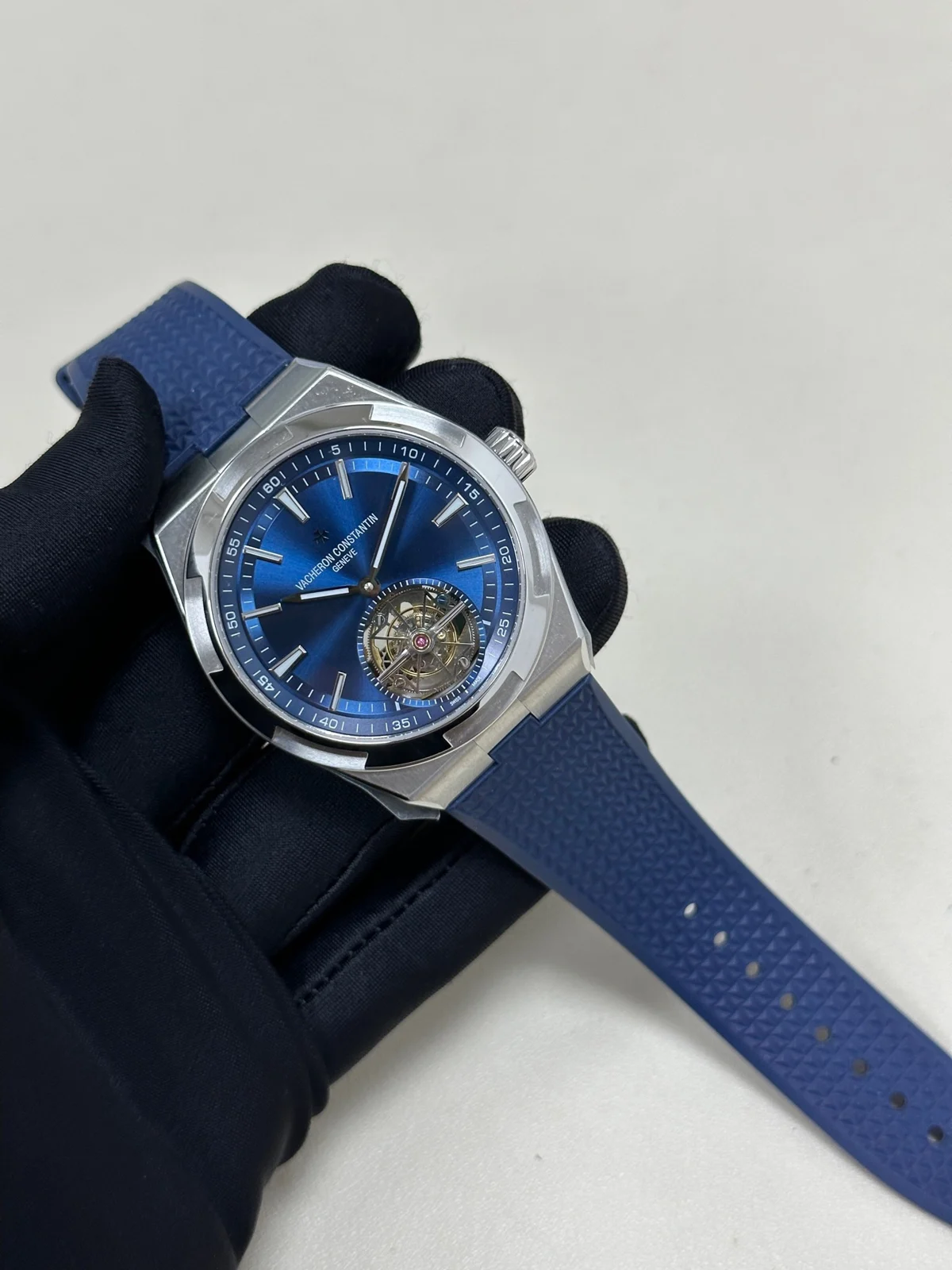 Vacheron Constantin Overseas Tourbillon Blue Watch — image 2