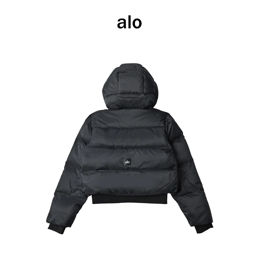 Alo Foxy Puffer Jacket Black · W4664R