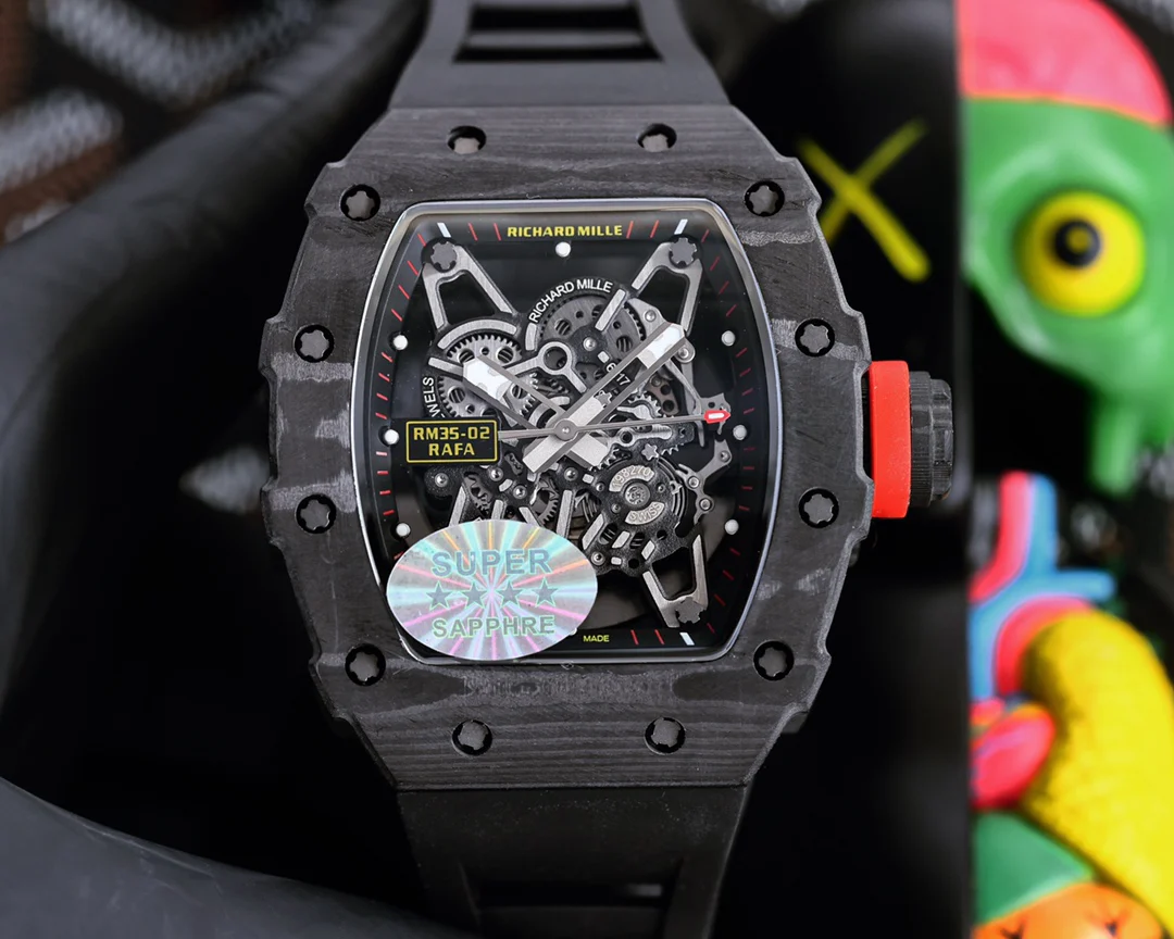Richard Mille RM 35-01 — Dark case / Black strap — image 1