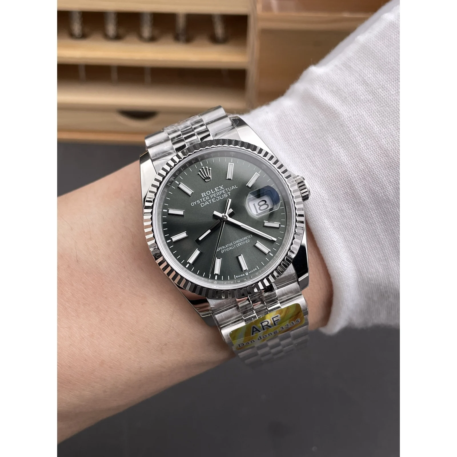 Rolex Datejust 36 126234 Mint Green Dial — photo 8