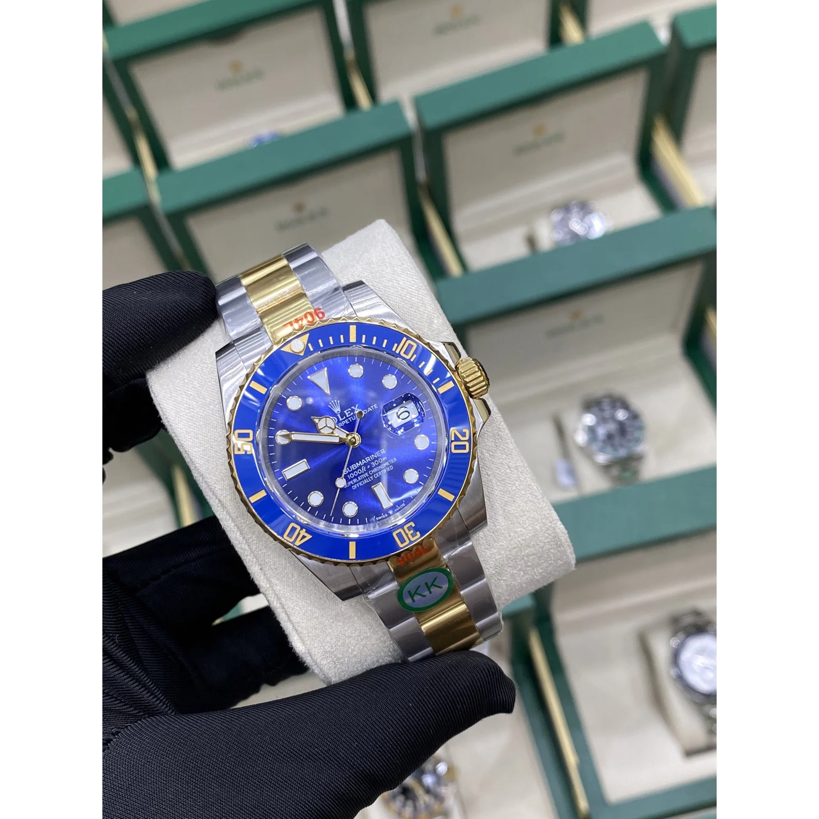 Rolex Submariner Date 126613LB Two-Tone Blue — photo 2