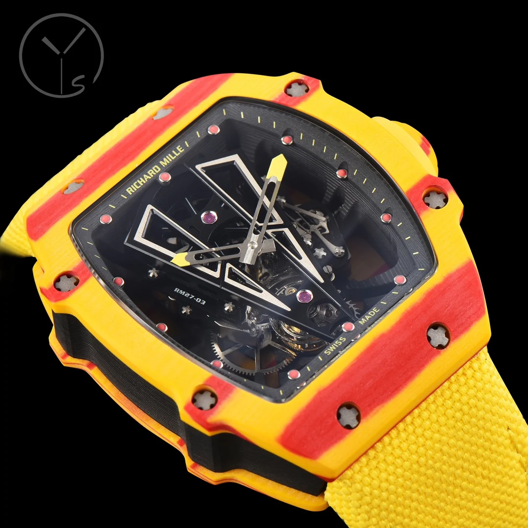 Richard Mille RM 27-03 — Red / Yellow case / Yellow strap — image 4