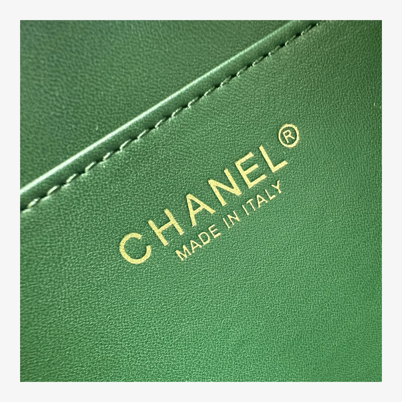 Chanel Small Flap Bag AS6489 · Dark Green Suede Calfskin Dark Green · Suede Calfskin & Calfskin · Gold-Tone Metal