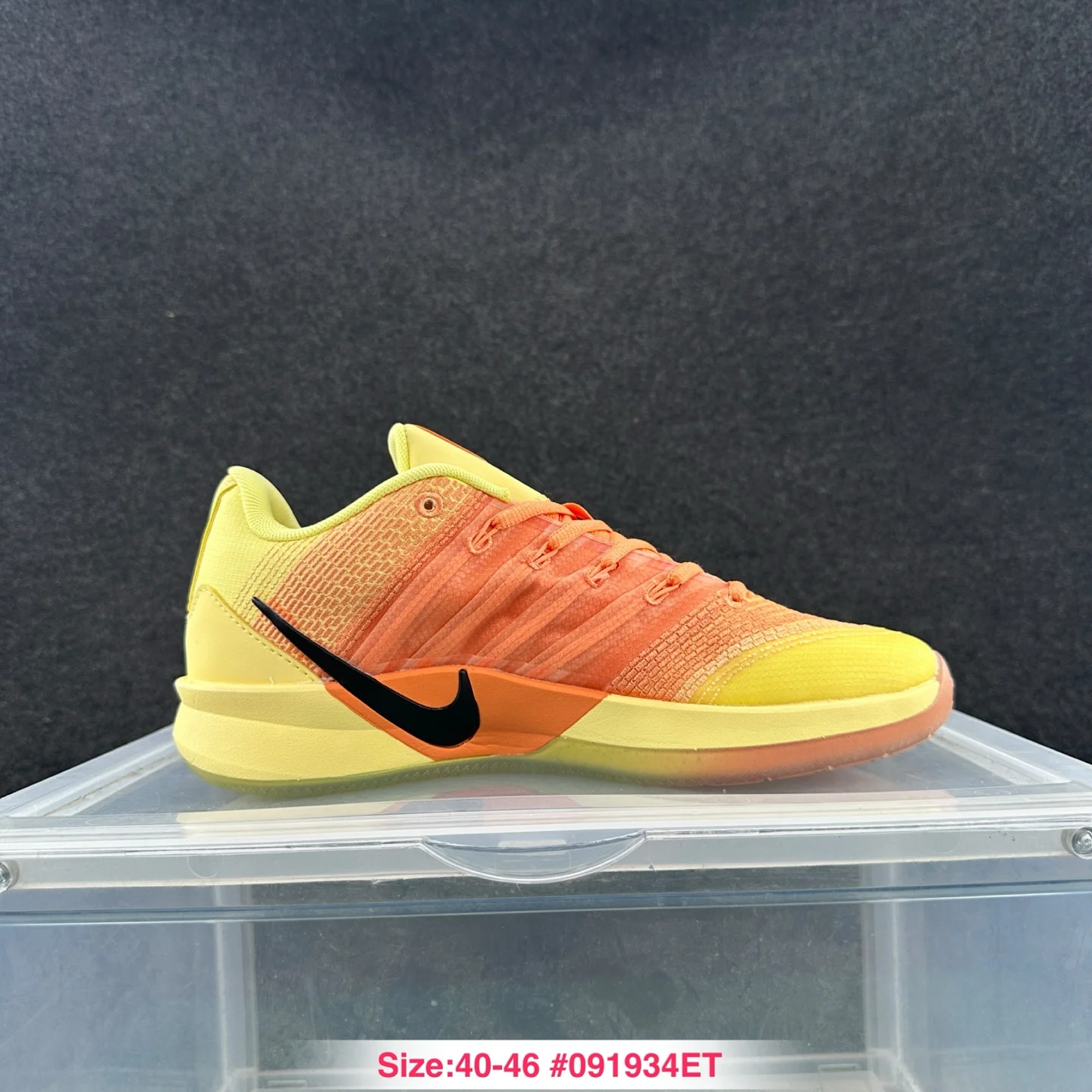 Nike Sabrina 3 Bring the Heat · Soft Yellow / Orange Trance / Black · IB2273-700