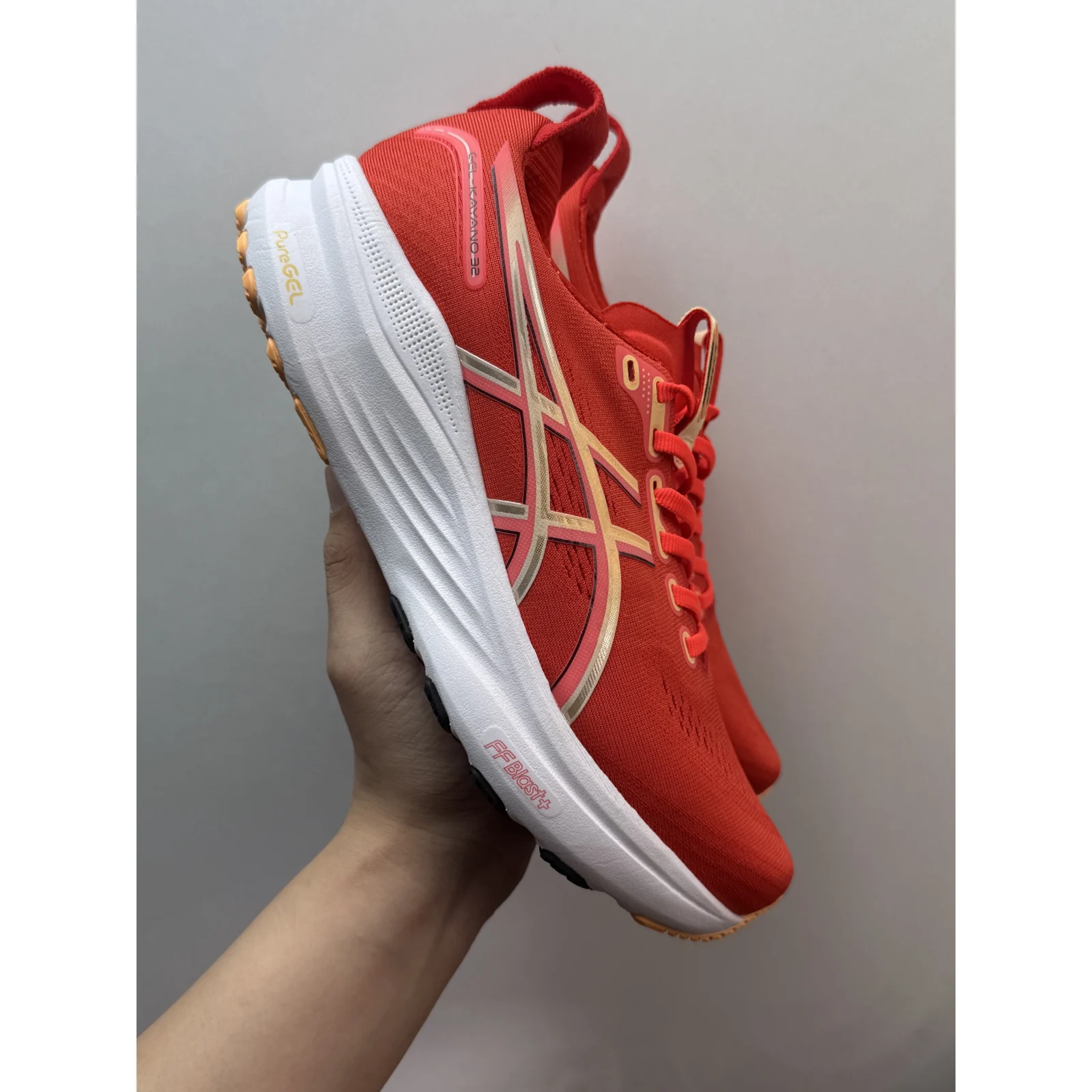 ASICS GEL-KAYANO 32 Flash Red / Beet Juice · 1011C052-600