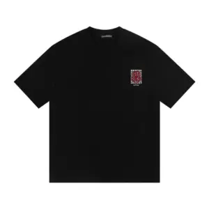 Chrome Hearts Multi Logo Red Vine Dagger Tee Black / Red