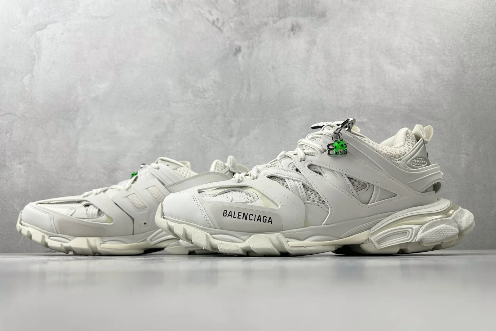 Balenciaga Track Sneaker With Charms White · 542023WTRHM9000