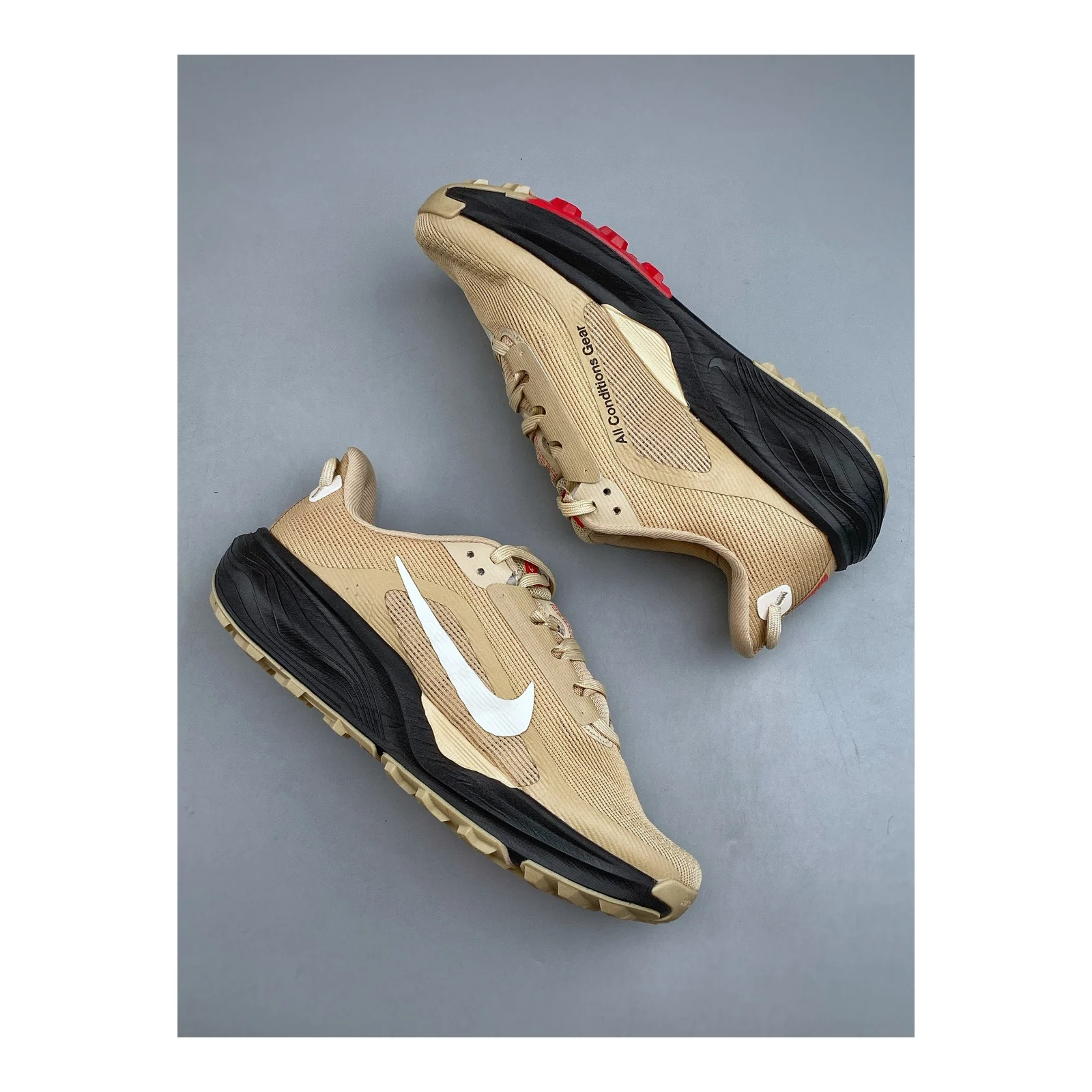 Nike ACG Pegasus Trail Linen / Black / Light Crimson / Light Orewood Brown · HV8116-203