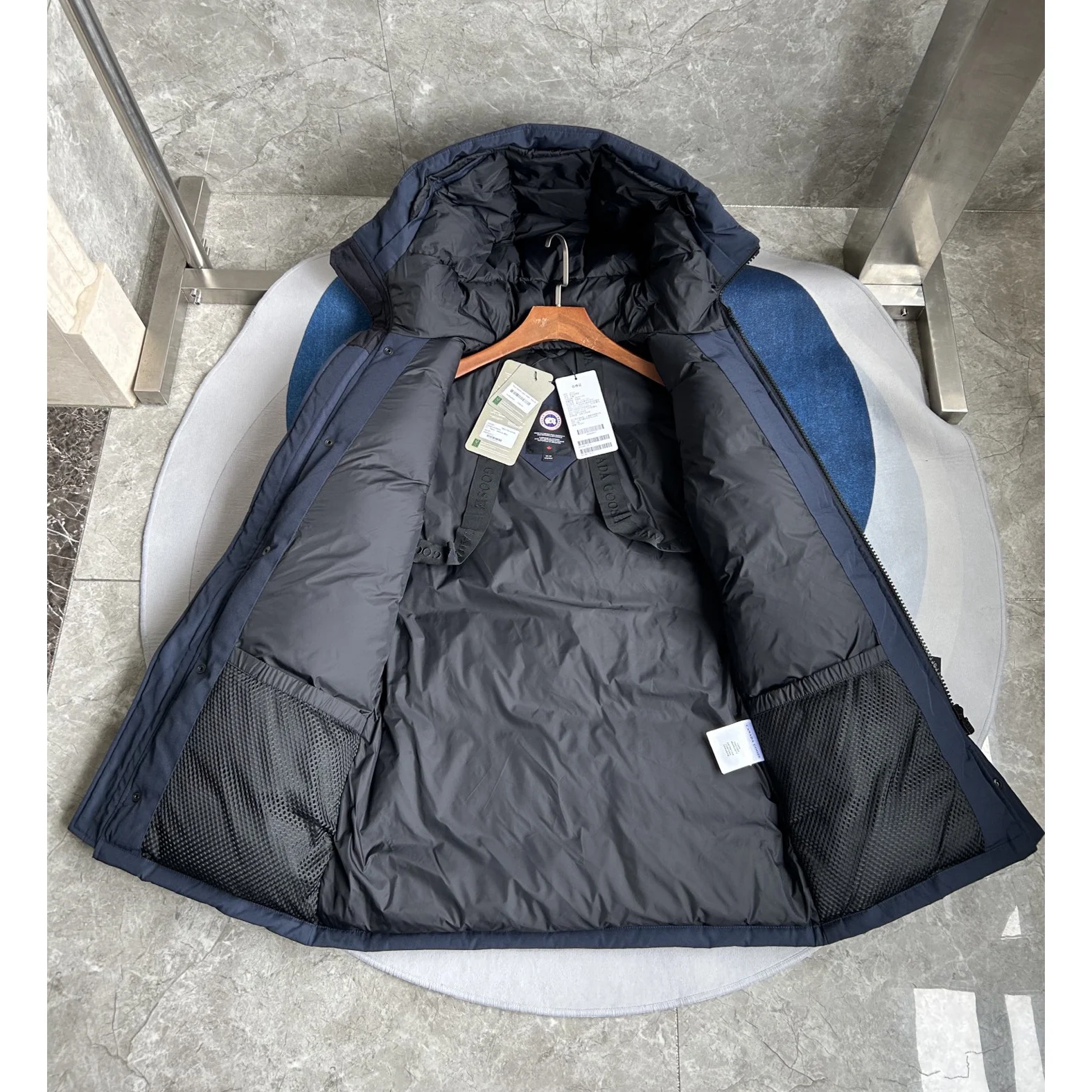 Canada Goose Langford Parka Atlantic Navy / Classic Disc · 2052M-9063
