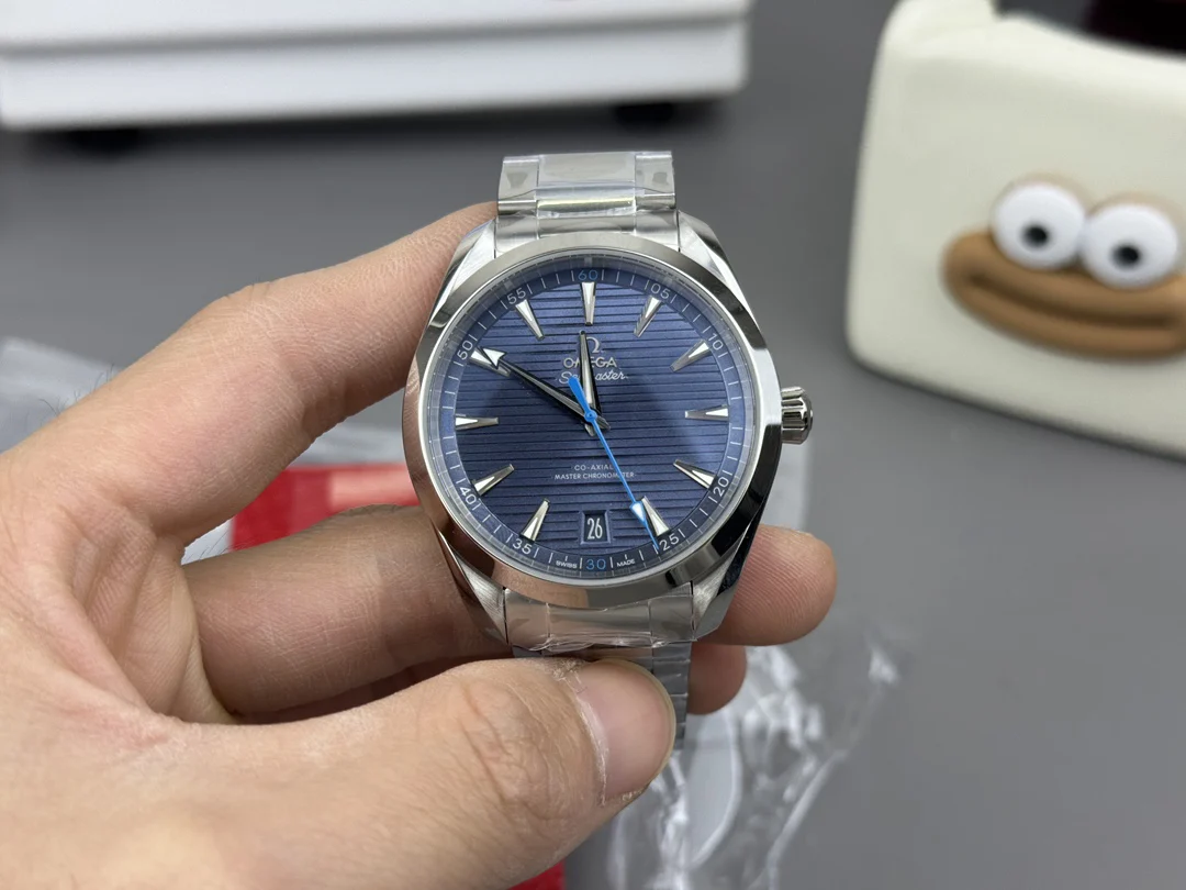 Omega Seamaster Aqua Terra 150M 41 mm Blue dial / steel bracelet · 220.10.41.21.03.001