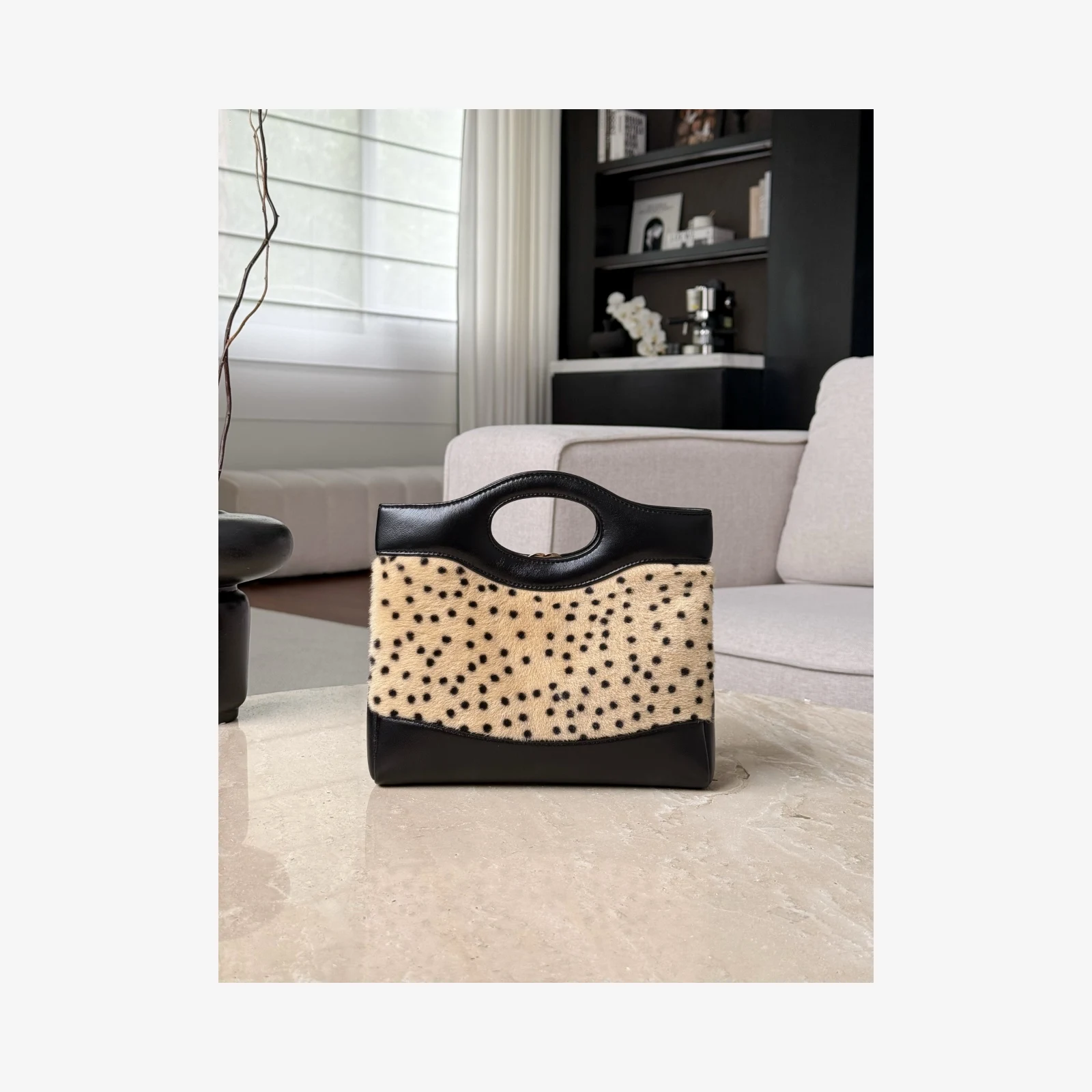 Chanel 31 Mini Shopping Bag AS4133 · Light Beige & Black Light Beige & Black · Lambskin · Gold-Tone Metal