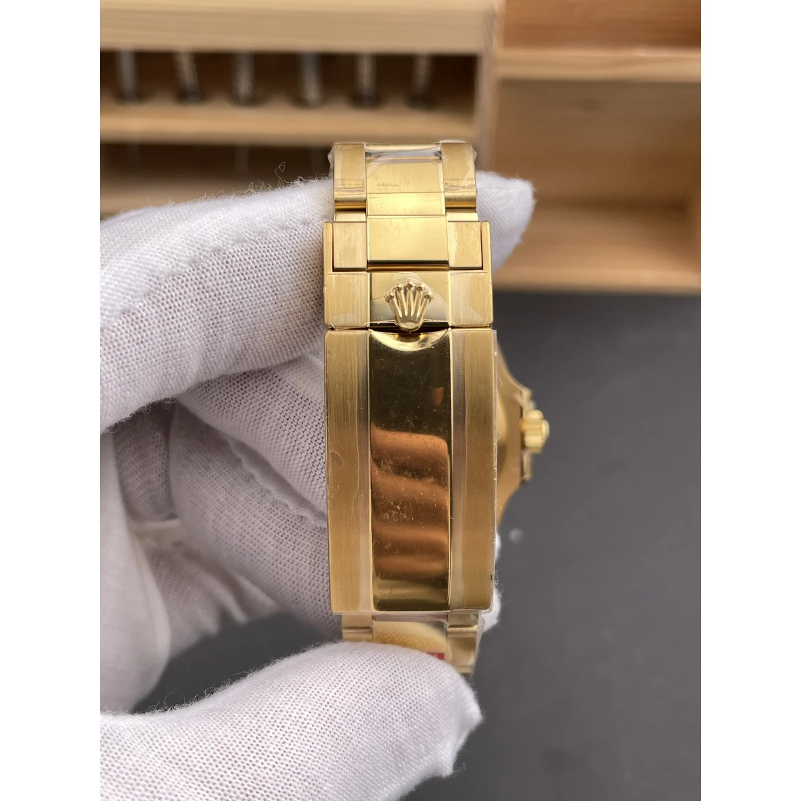 Rolex Submariner Date 126618LN Gold-Tone Black — photo 8